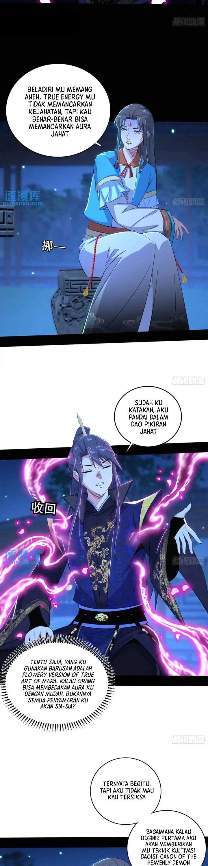 I’m An Evil God Chapter 423 Bahasa Indonesia